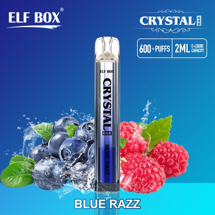 Crystal bar elf box disposable vape 600 puffs