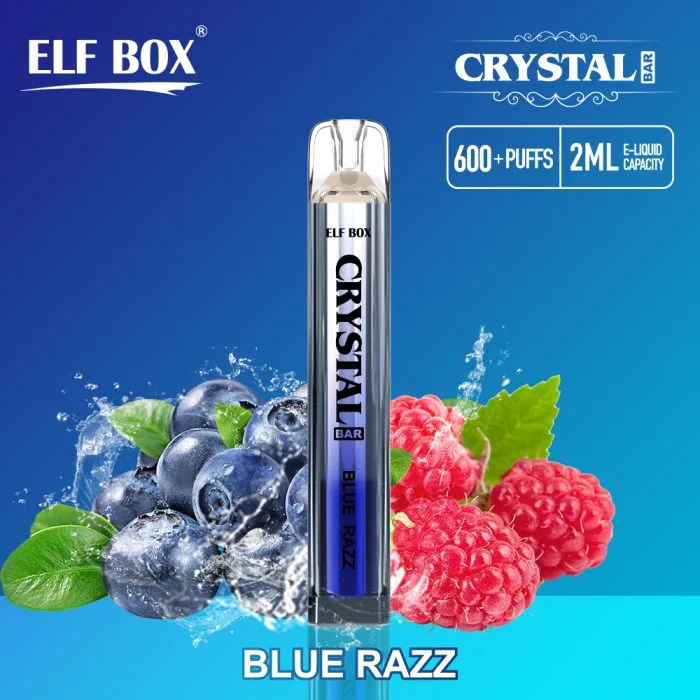 elf box crtstal bar 600 puffs wegwerfbare vape