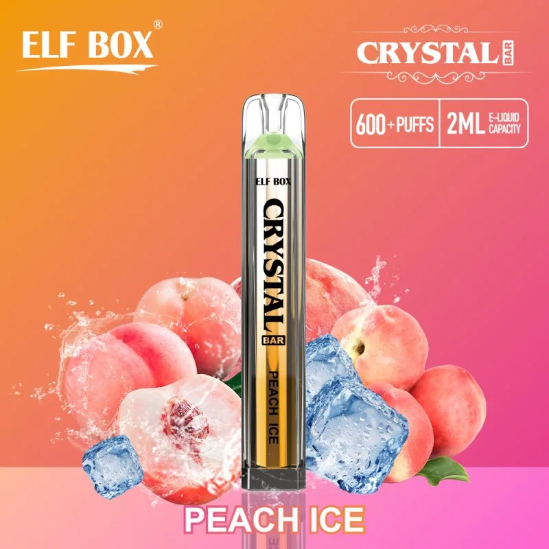 elf box crtstal bar 600 puffs disposable vape