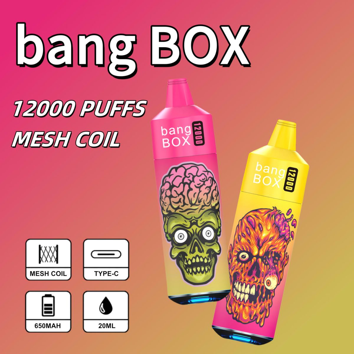 Delightvape Bang Box 12000 Puffs 12K Puff tiri