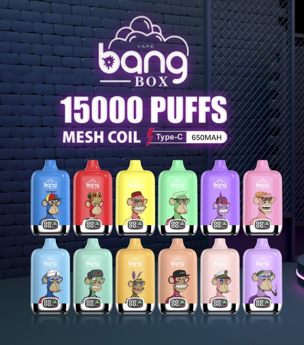 bang box 15000 puffs disposable vape