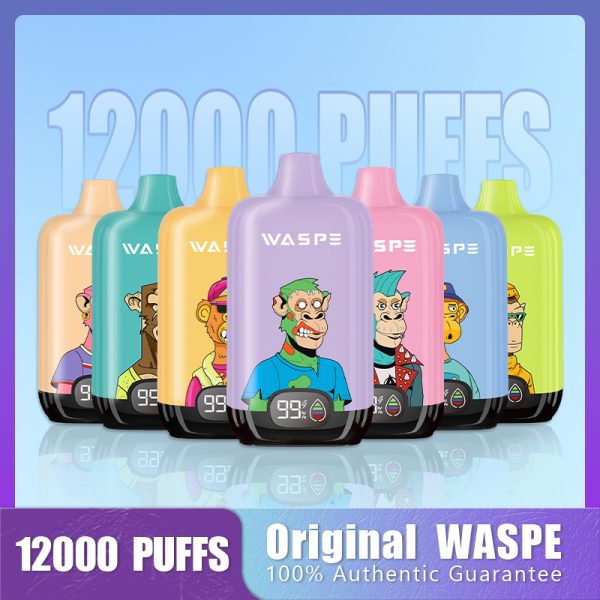 WASPE 12000 PUFFS Digital Box disposable vape