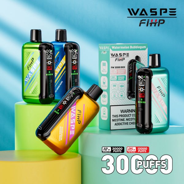 WASPE FIHP 30000 PUFFS LED Screen disposable vapes,e-cigarettes