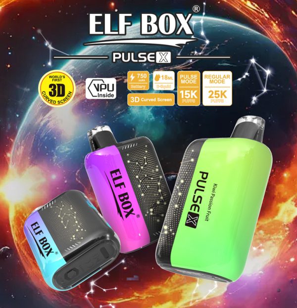 ELF BOX Pulse X 25000 Puffs disposable vapes