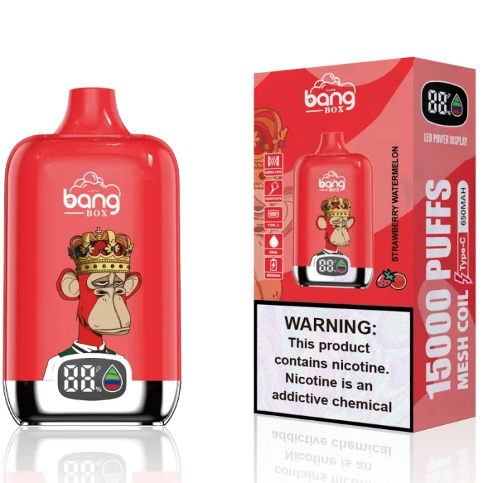 bang box s1 15000 15k puffs vape with screen