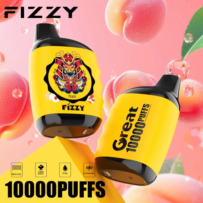 Fizzy Great 10000 Flavor Series : Peach Meilleures saveurs pour les ex-fumeurs