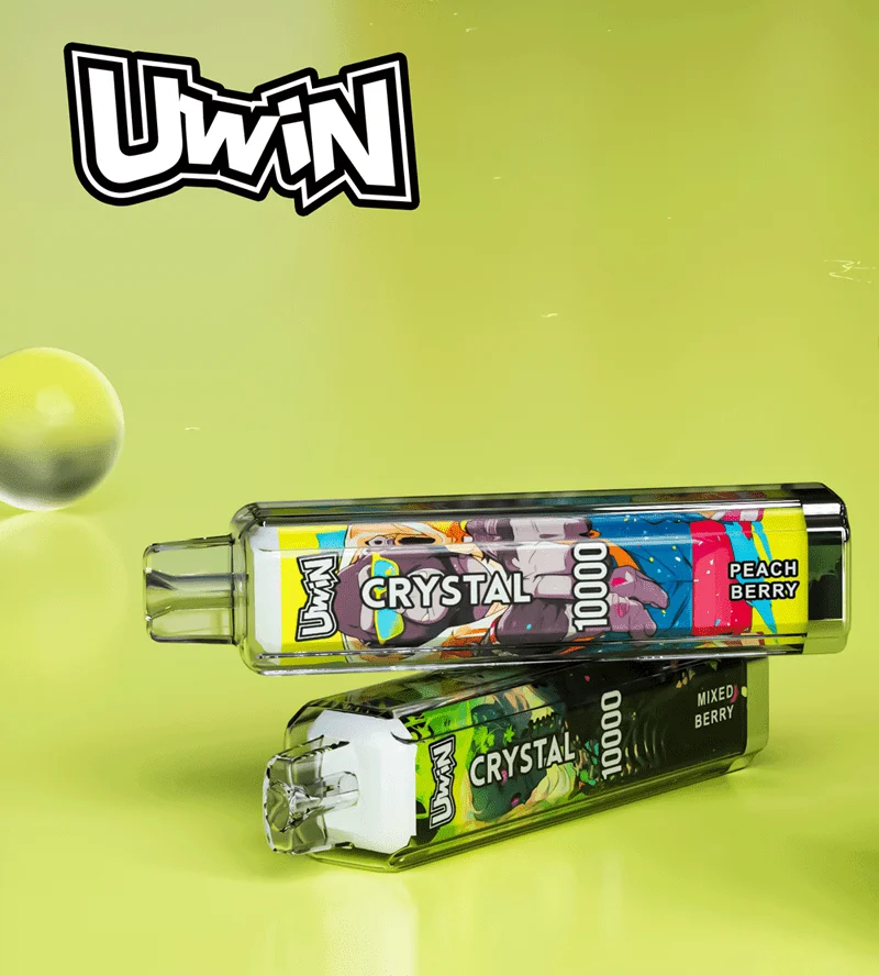 Uwin Crystal 10000 Einweg-Vape - 10K Puffs, 30 Geschmacksrichtungen, RGB-Lichter & 650mAh Batterie