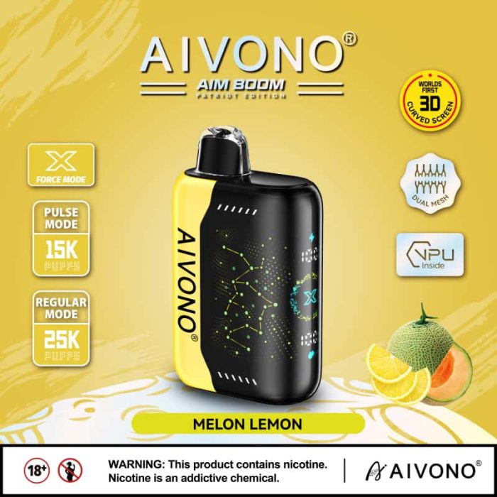 Aivono 25000 puffs disposable vape