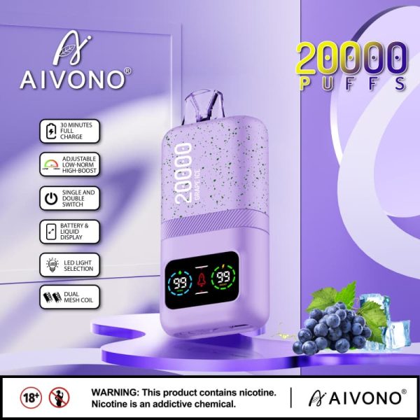 AIVONO 20000 puffs disposable vapes