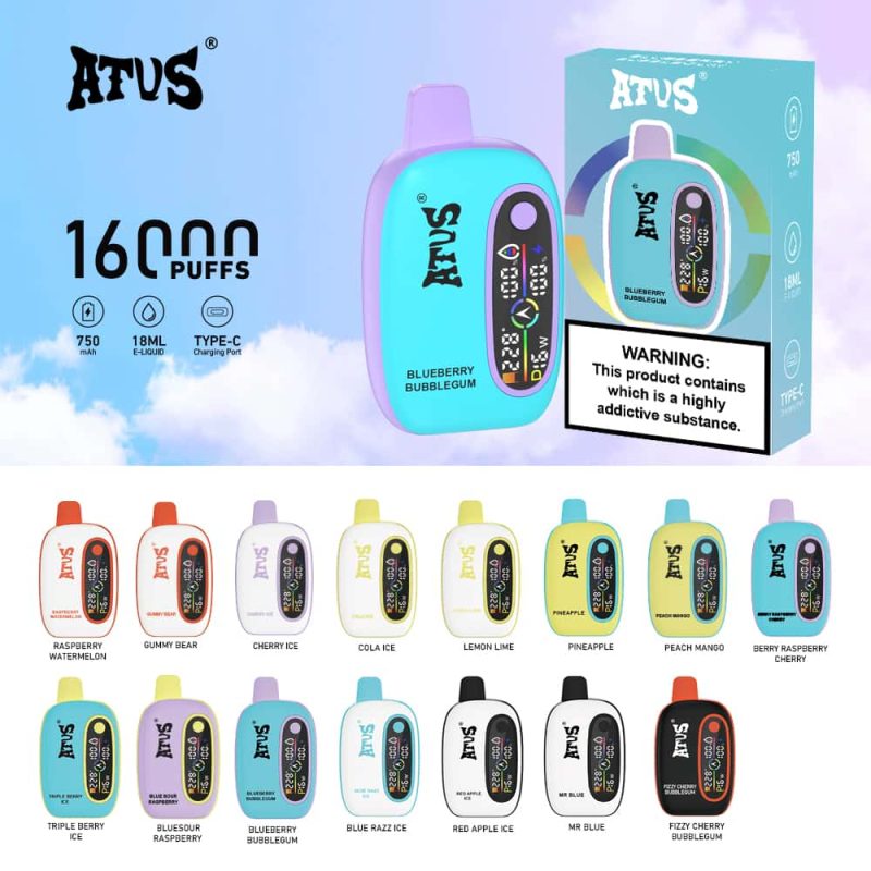 ATVS 16000 Puffs Einweg-Dampfgerät