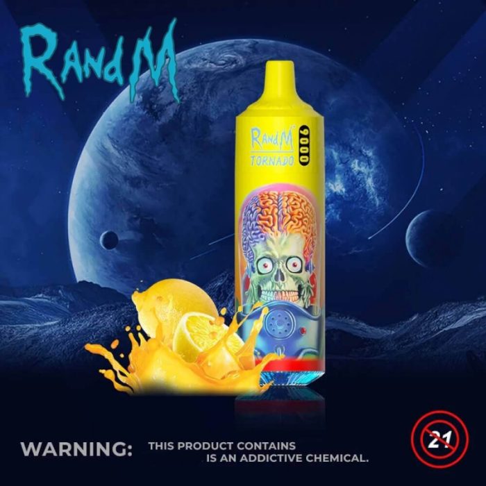 Randm Tornado 9000 puffs disposable vape