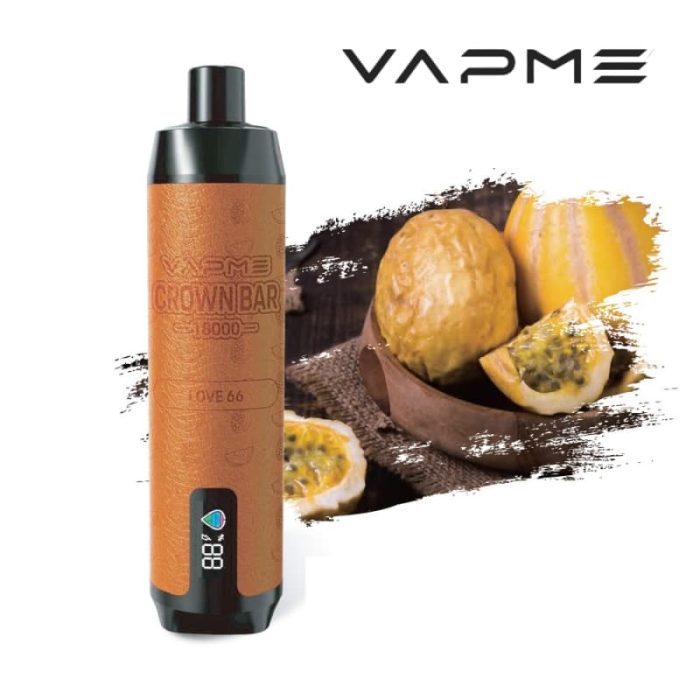 VAPME Crown Bar Pro Max 18000 bouffées 2% 5% Nicotine Vape jetable