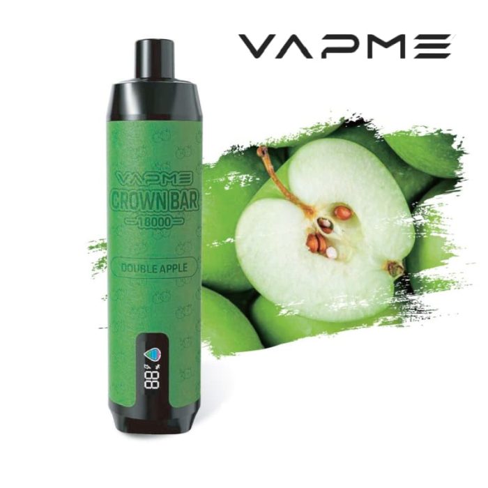 VAPME Crown Bar Pro Max 18000 bouffées 2% 5% Nicotine Vape jetable