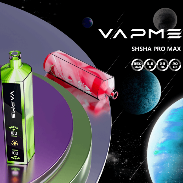 vapme shisha pro max 20000 puffs disposable