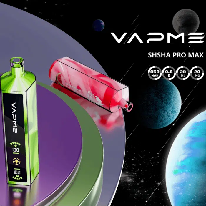 vapme shisha hookah pro max 20000 puffs disposable