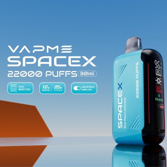 vapme spacex 22000 puffs wegwerp vape