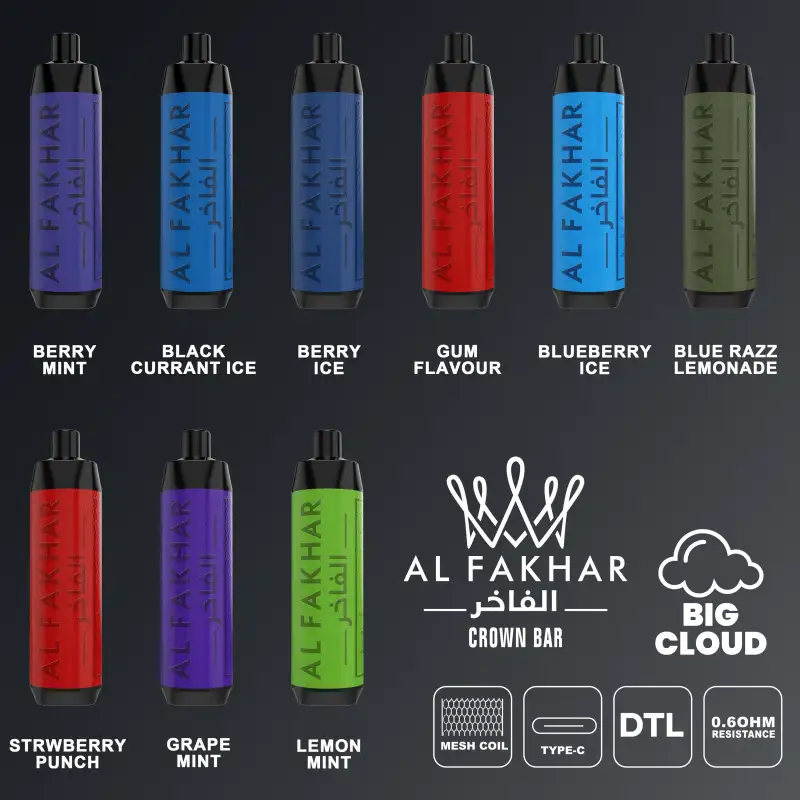 al fakher crown bar 15000 puffs