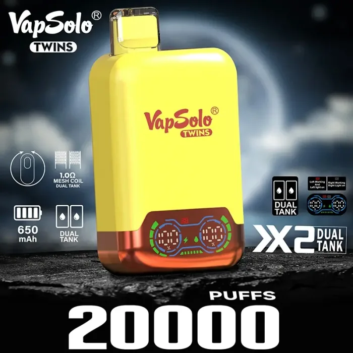 vapsolo 20000 puffar engångsvape delightvape