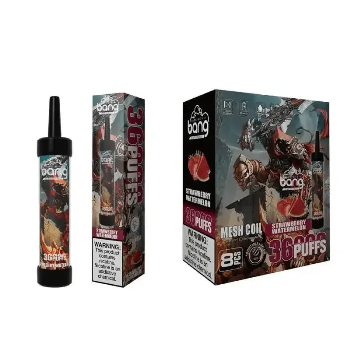 Bang Shisha Hookah Vape 36K 36000 Puffs 0% 2% 3% 5% Nicotina Usa e Getta Penna Vape