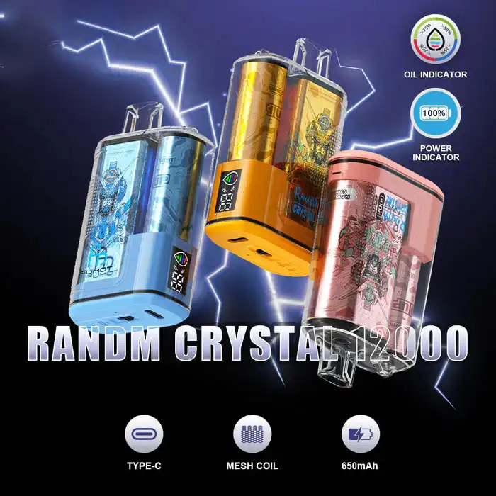 Fumot RandM Crystal 12000 12K Puffs 2% 5% Nikotin Einweg Vape