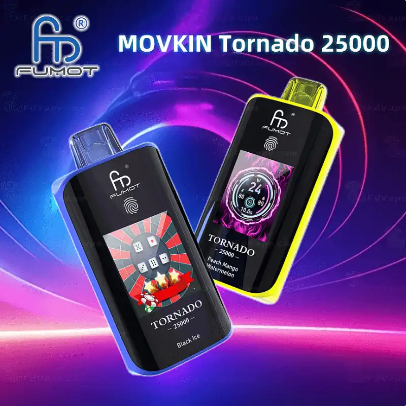 Fumot Tornado 25000 25K soffi Touch Switch Vape usa e getta